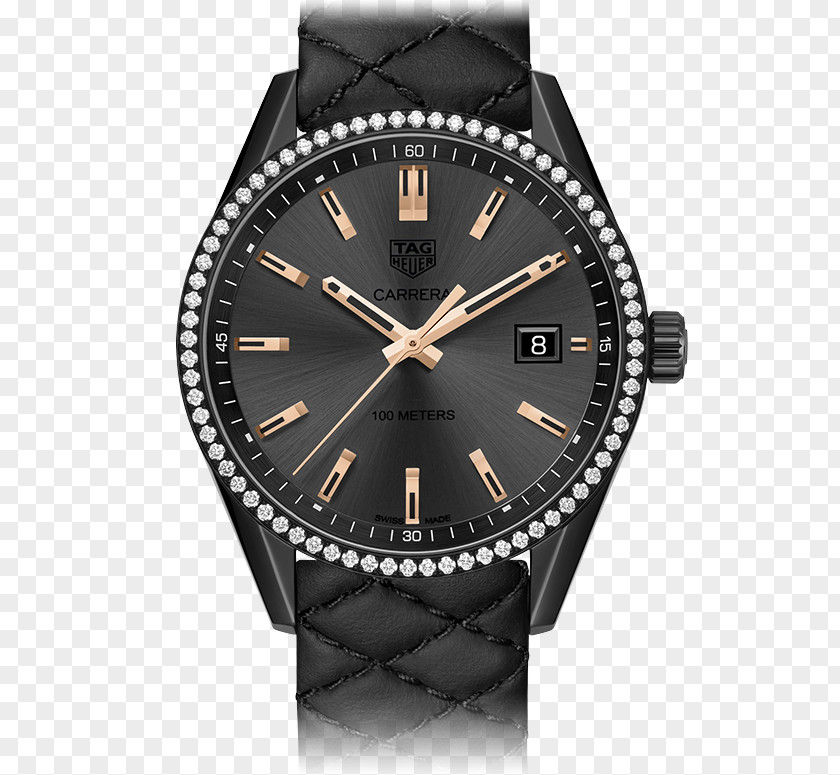 Watch TAG Heuer Carrera Calibre 5 Chronograph Connected PNG