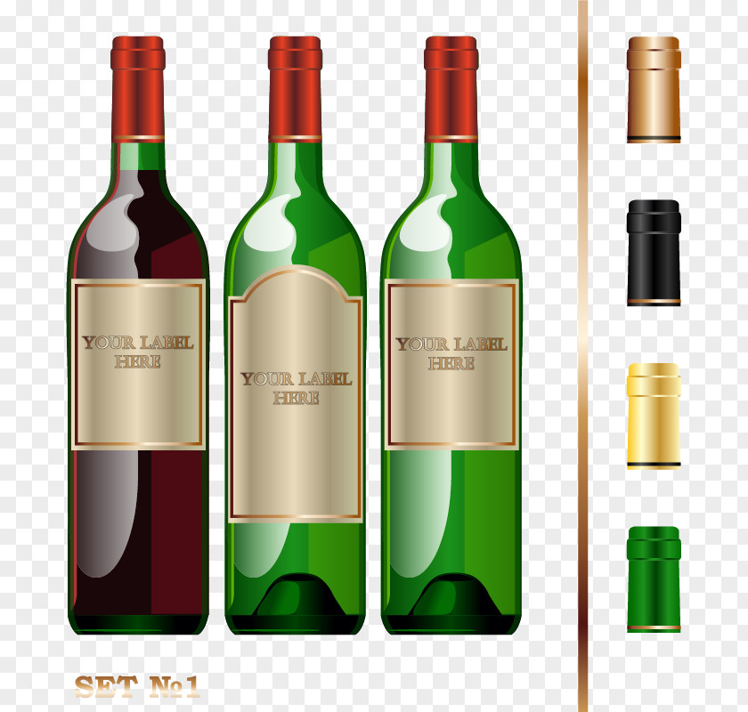 Wine Packaging Design Red Bottle Alcoholic Beverage PNG