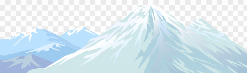 Winter Snowy Mountain Transparent Clip Art Image Dress Textile Mosquito Design Blue PNG