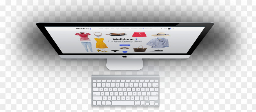 Welldone Computer Monitors Keyboard Output Device Apple Wireless PNG