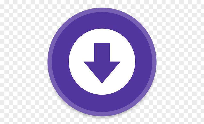 Downloads Purple Symbol Trademark Electric Blue PNG