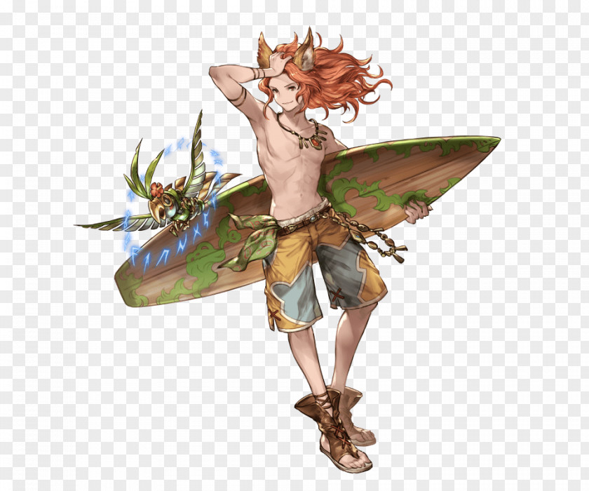 Granblue Fantasy Character Design Art PNG