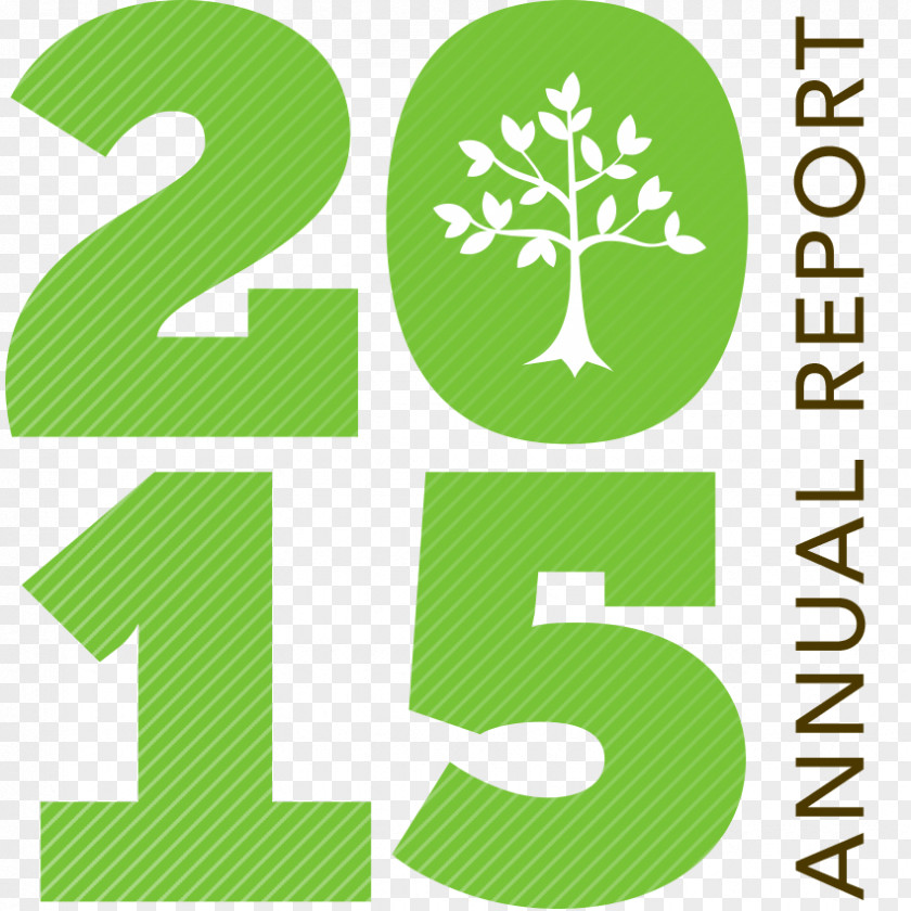 Green Annual Report Cover Organization Finance Logo PNG