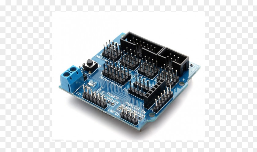Shield Arduino Expansion Card Sensor Motherboard ESP8266 PNG