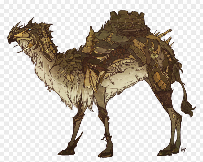 Camel Shadow Of The Colossus Drawing DeviantArt PNG