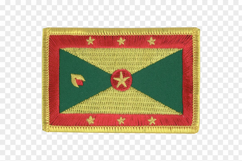 Flag Of Grenada Rectangle Place Mats RED.M PNG