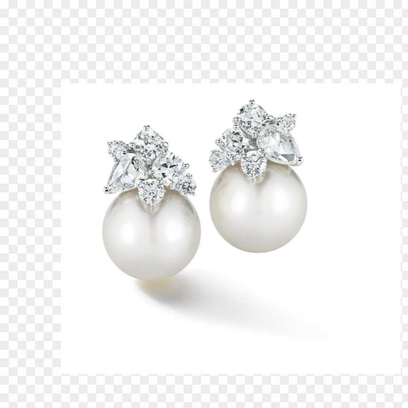 Jewellery Pearl Earring Body Silver PNG