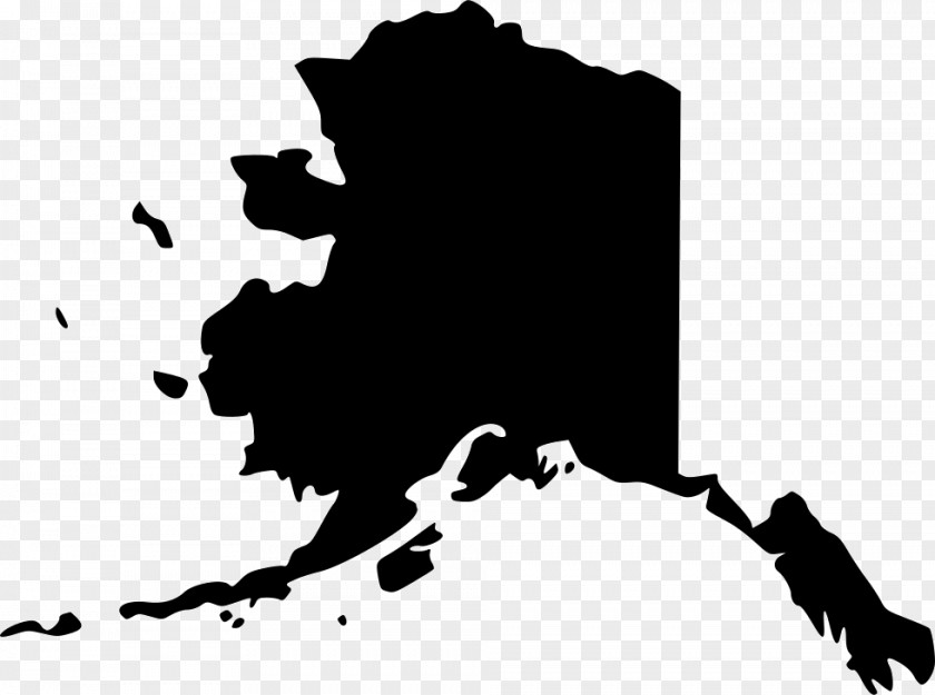 Map Flag Of Alaska Vector PNG