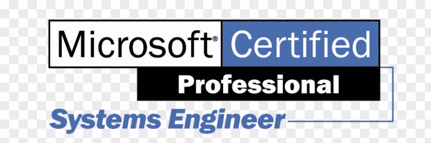 Partners Microsoft Certified Professional MCSE Engineer MCSA Information Technology PNG