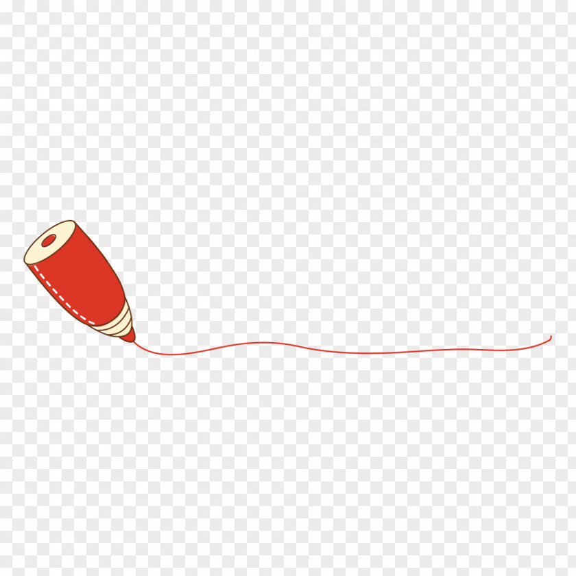 Pencil Material Red Pattern PNG