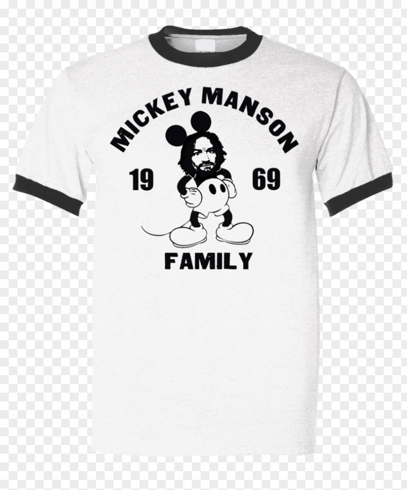 Ringer Tshirt T-shirt Mickey Mouse Sleeve PNG