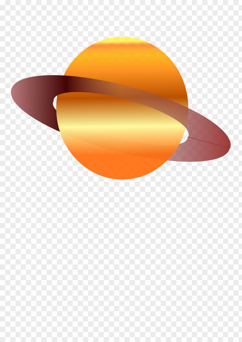 Solar System Saturn Planet Clip Art PNG