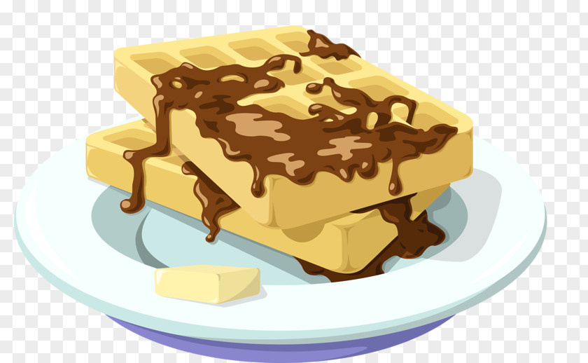 Chocolate Cookies Breakfast Waffle Pancake Toast Omelette PNG