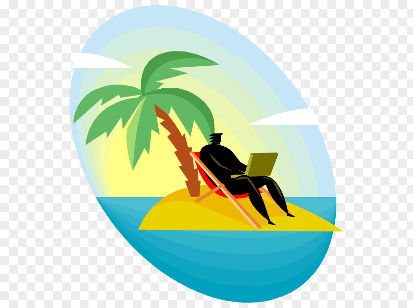 Desert Island Vacation Employment Clip Art PNG