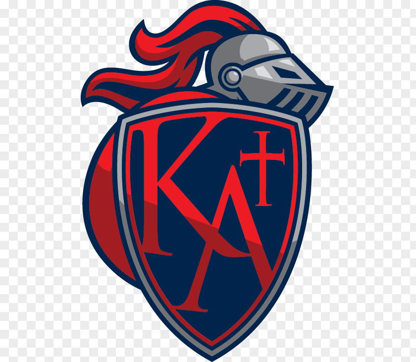 Knight King's Academy Christian School Mascot Sport Logo PNG