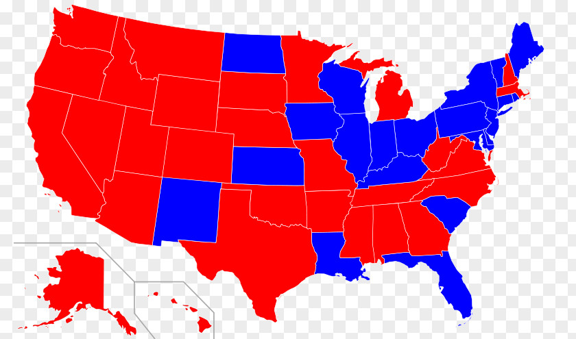 Red States And Blue Lien Arizona New York Tennessee U.S. State PNG