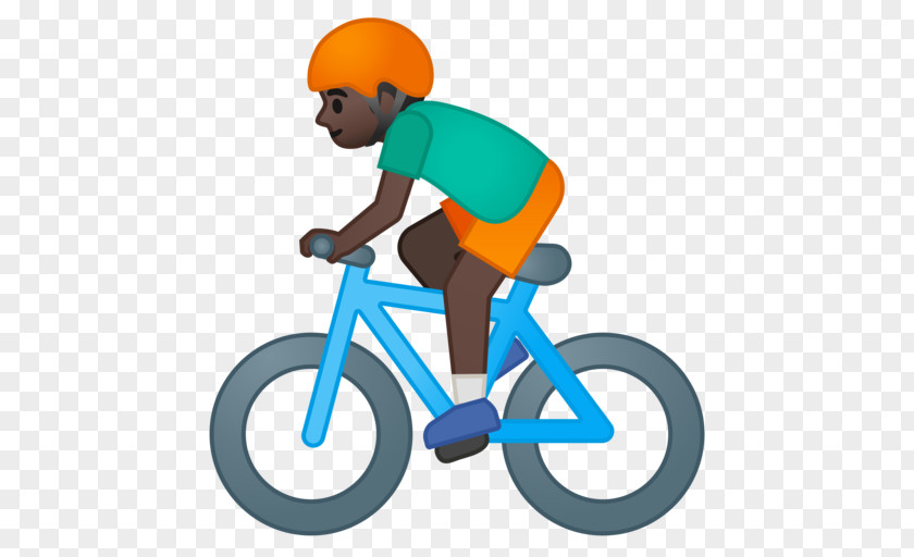 Cycling Bicycle Wheels Android Emoji PNG
