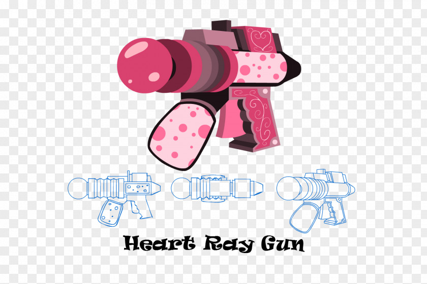 Flamingo Raygun Weapon Pistol Cannon PNG