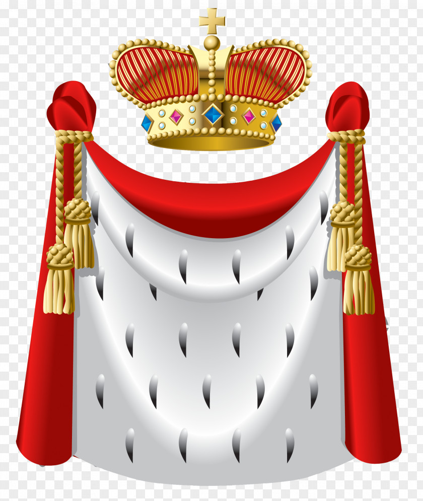 King Crown And Cape Clipart Robe Clip Art PNG