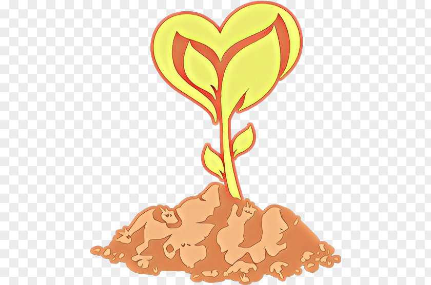 Plant Stem Heart Leaf PNG