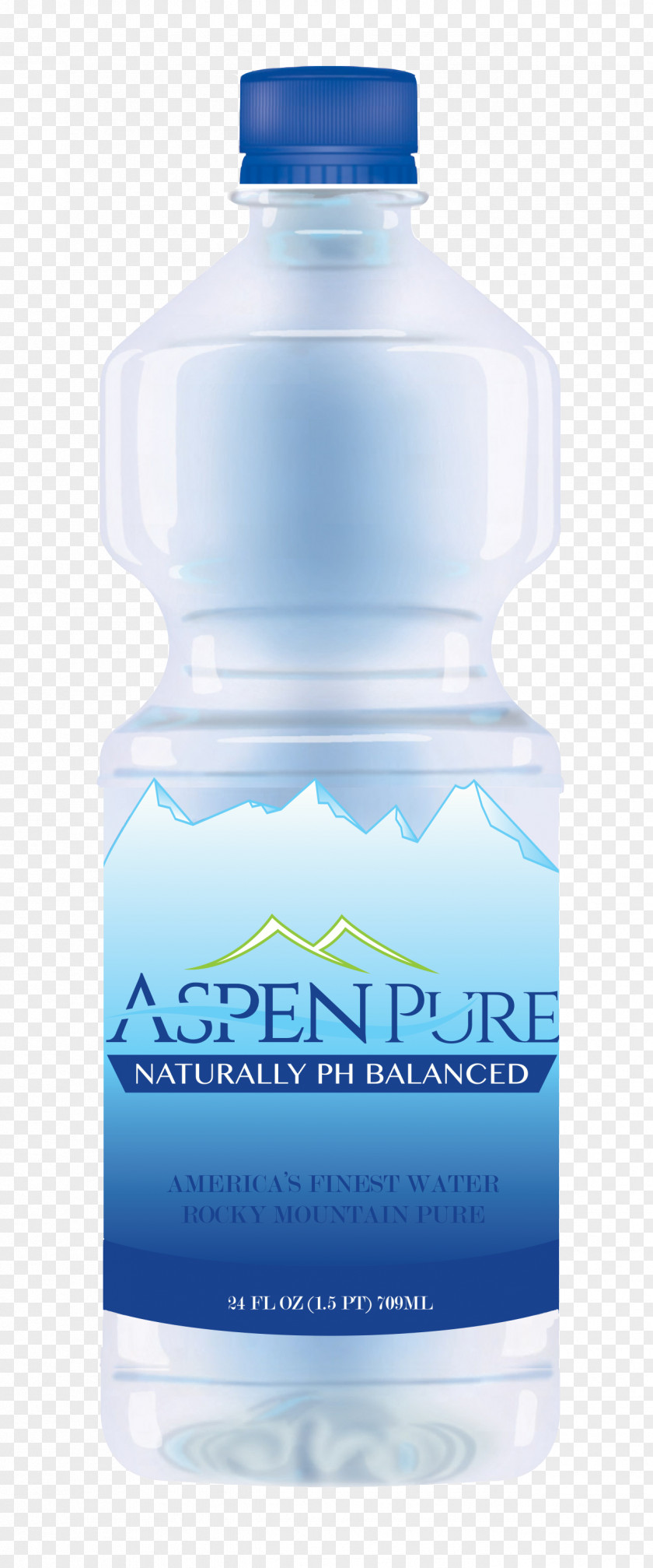 Water Mineral Bottles Aspen Pure PNG