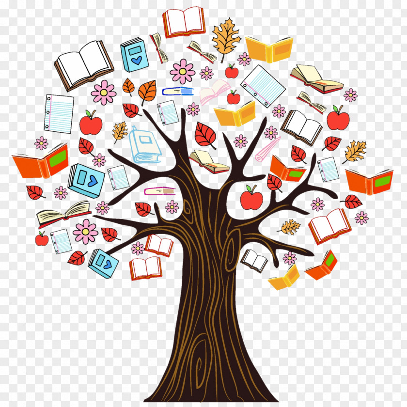 Book Tree PNG