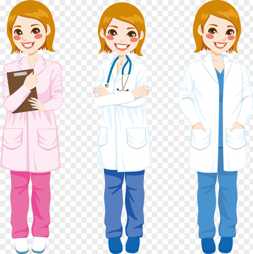 Female Doctor And Nurse Physician Royalty-free Stock Photography Illustration PNG