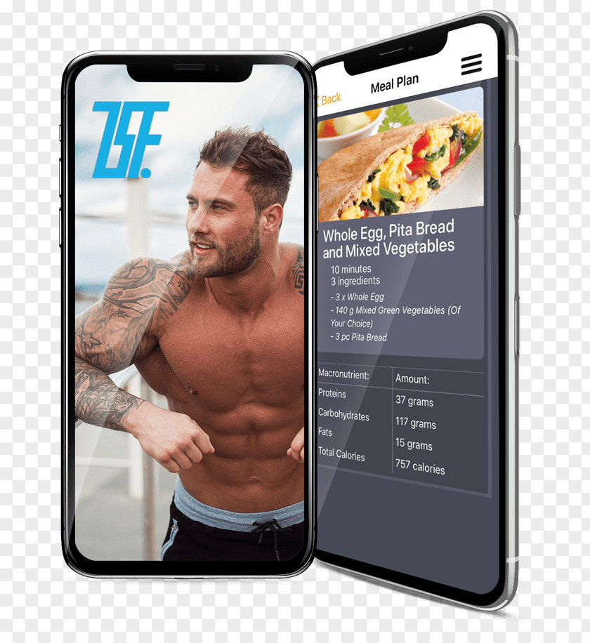 Fitness App Zac Smith Mobile Phones Coach Physical Personal Trainer PNG
