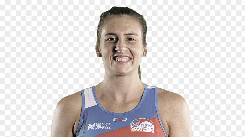 Netball Abbey McCulloch New South Wales Swifts Suncorp Super Athlete PNG