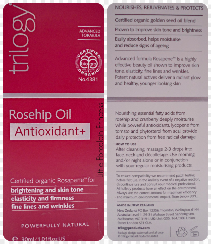 Oil Rose Hip Seed Trilogy Certified Organic Rosehip Palmer's Cocoa Butter Formula Skin Therapy PNG