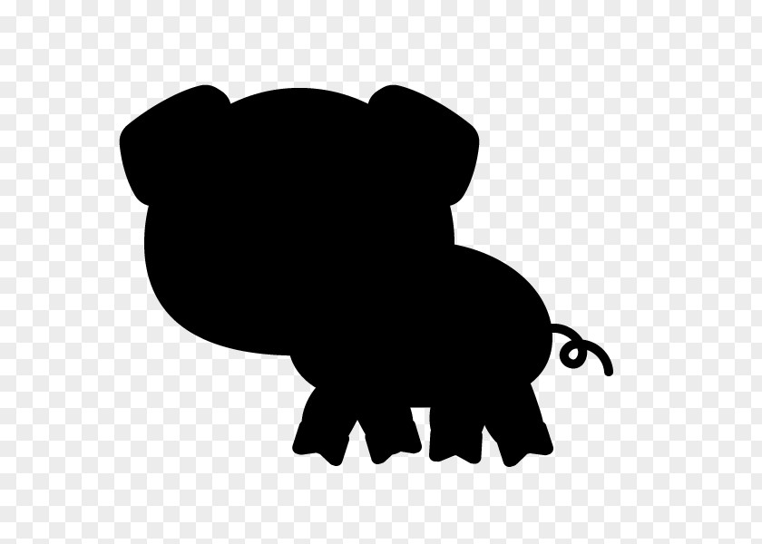 Pig Domestic Silhouette Indian Elephant PNG