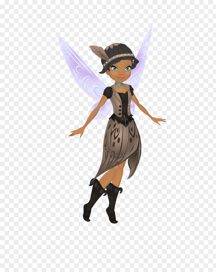Pixie Hollow Fairy Candy Cane Fashion PNG