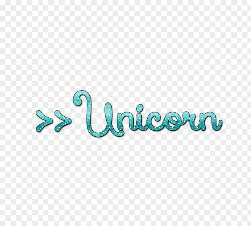 Unicorn Background Horn Text PNG