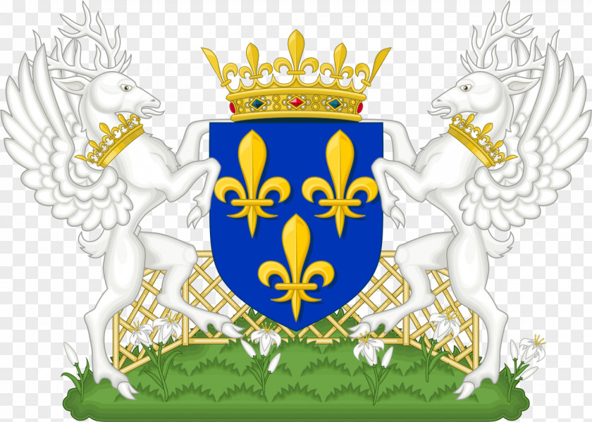 France Kingdom Of New Coat Arms National Emblem PNG