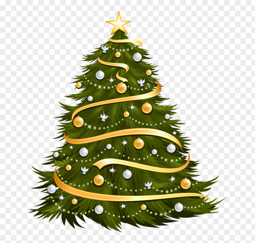 Green Christmas Tree Lights Clip Art PNG