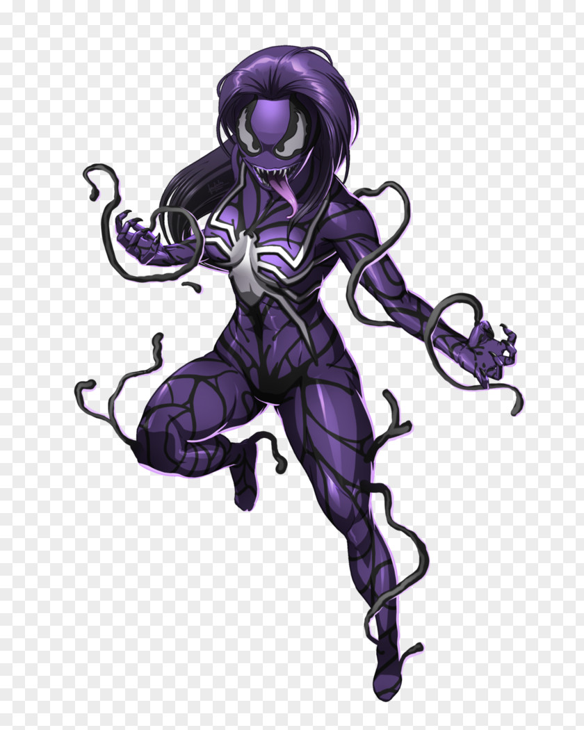Guuver Venom Symbiote Fan Art Hybrid PNG
