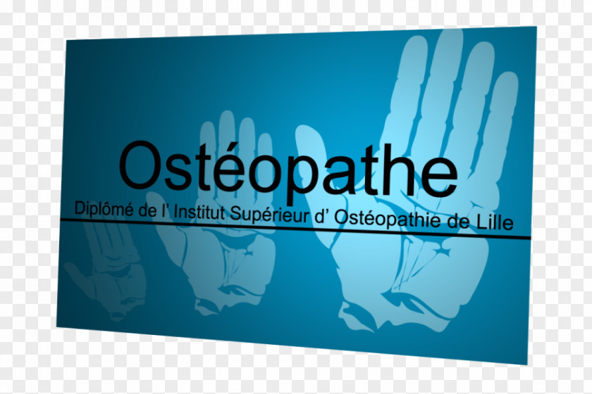 Osteopathe Logo Osteopathy Brand Business Cards Création Graphique PNG