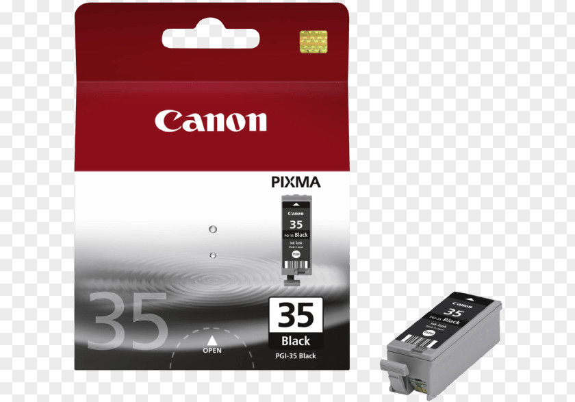 Printer Canon Black Ink Cartridge PNG