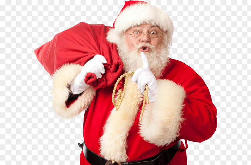 Santa The Clause Saint Nicholas Gift North Pole PNG