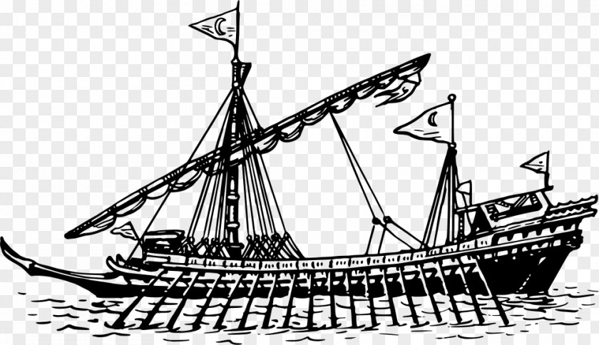 Ship Brigantine Galleon Barque Of The Line Caravel PNG