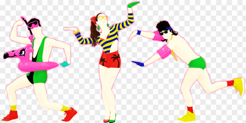 Dancers Just Dance 2016 Wii PNG