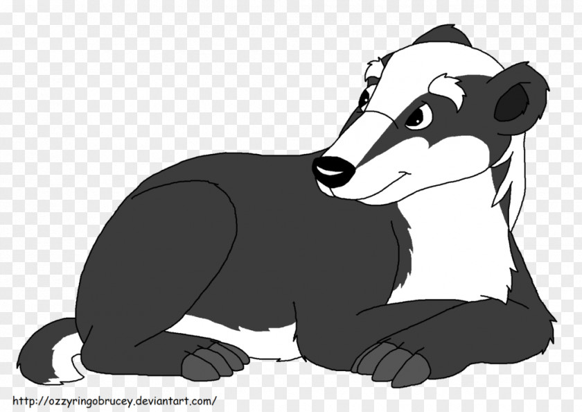 Dog The Animals Of Farthing Wood Badger Drawing PNG