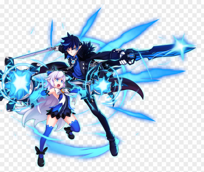 Elsword Character Game Art PNG