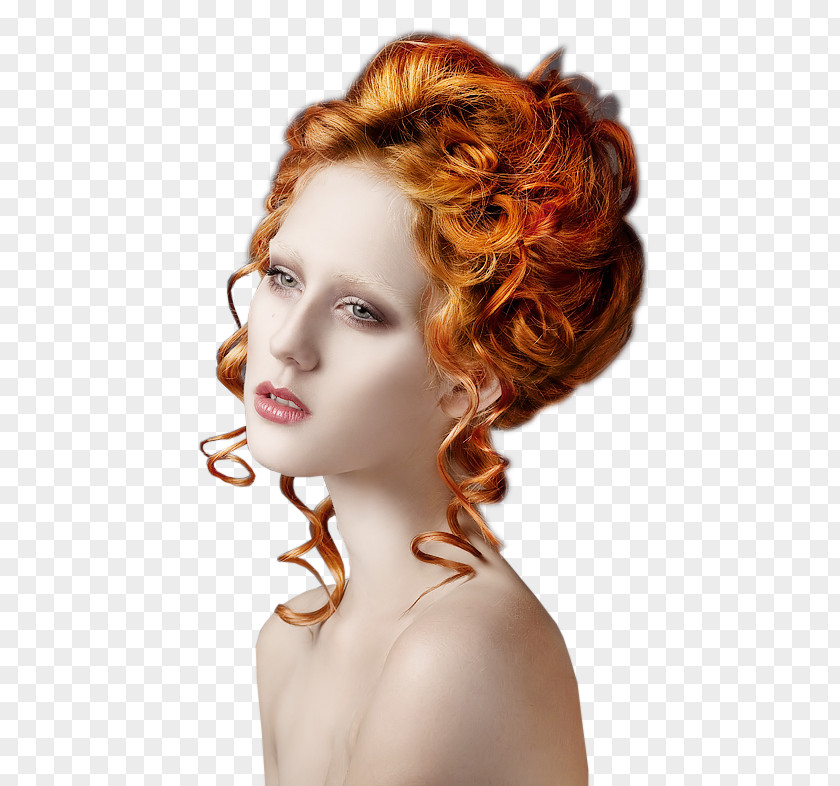 Pictures Of Your 1 Fan I Am Red Hair Woman Painting Coloring PNG