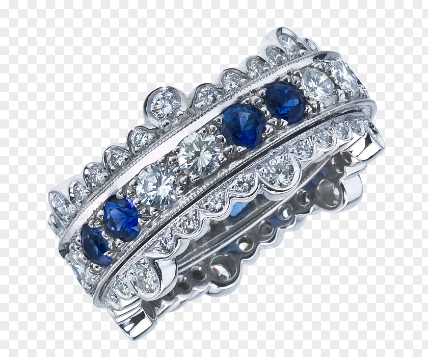 Processing Jewelry Sapphire Engagement Ring Wedding Gemstone PNG