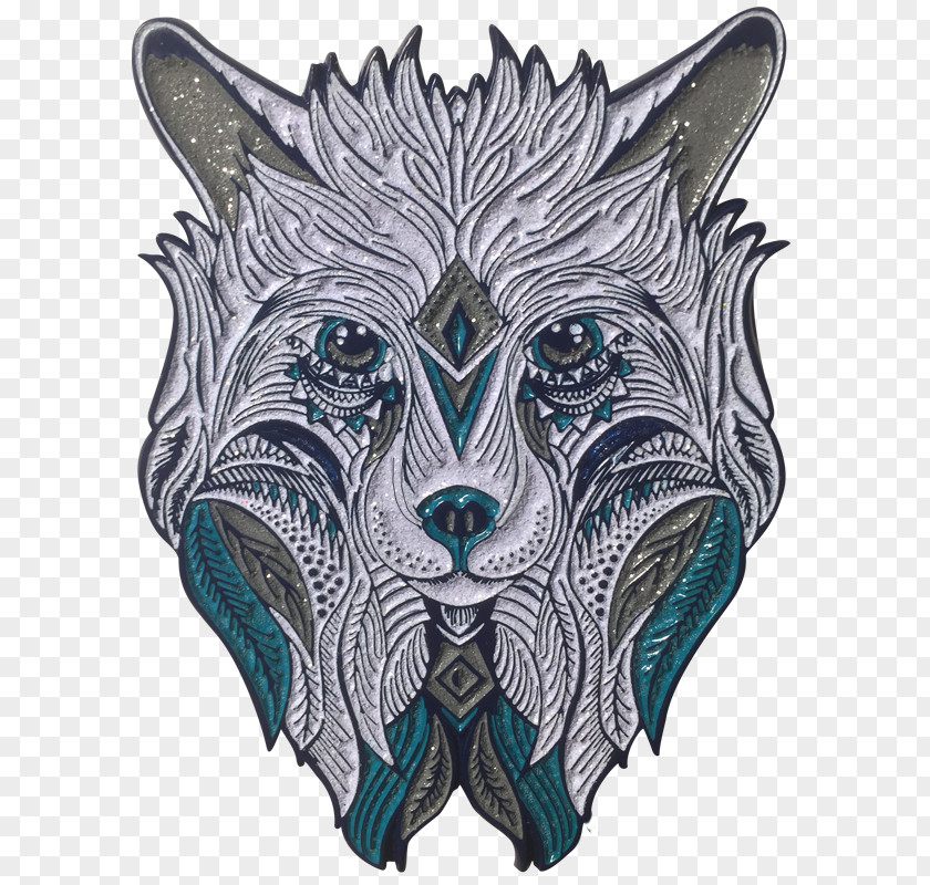 Wolf Screen Printing Illustration Conscious Alliance Poster PNG