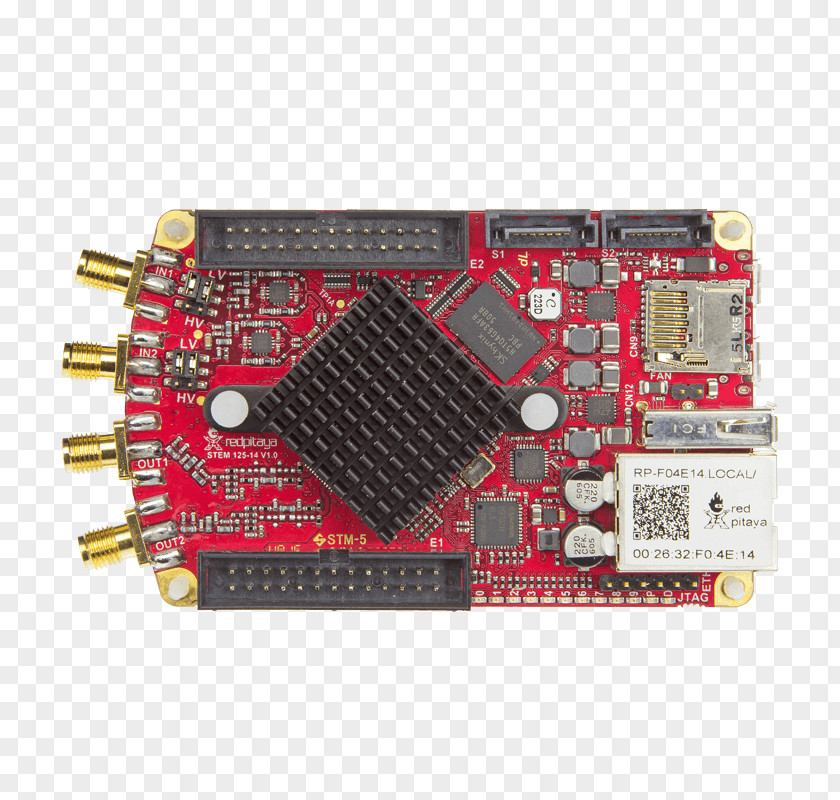 Central Processing Unit (cpu) Graphics Cards & Video Adapters Electronics Elektor Microcontroller Red Pitaya PNG