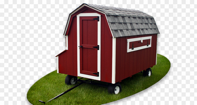 Chicken Coop Vehicle Shed PNG