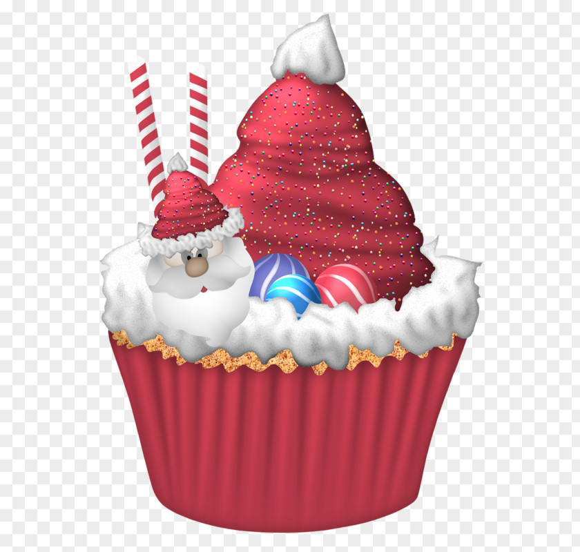 Christmas Cakes And Cupcakes Tart Candy Cane Clip Art PNG