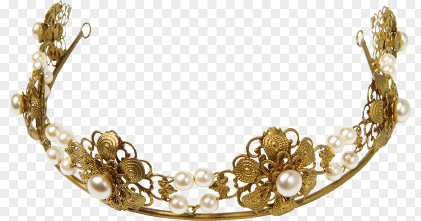 Necklace Earring Crown Diadem PNG